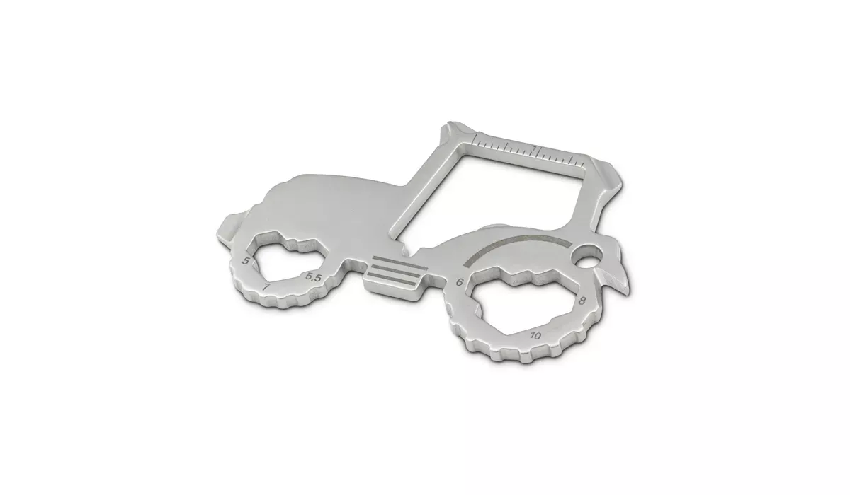 ROMINOX® Key Tool Tractor (18 functions) Merry Christmas