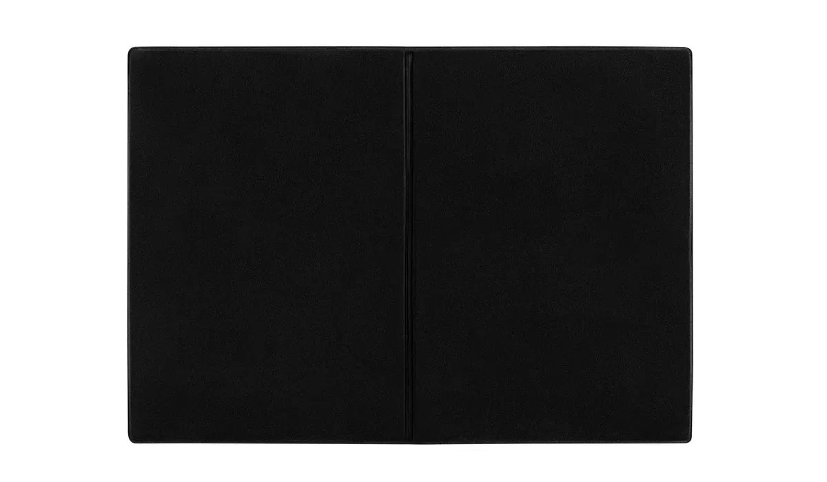 Ausweistasche 4-fach Velours schwarz