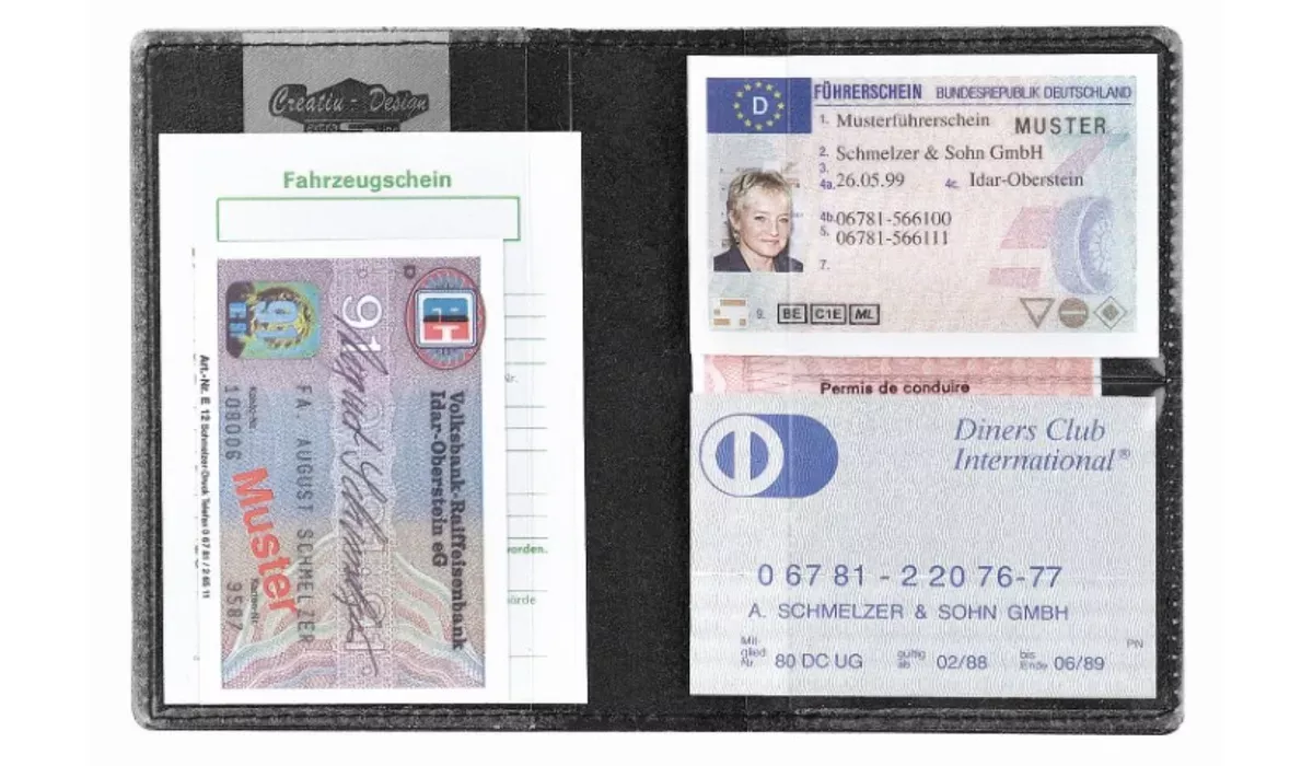 Ausweistasche 128 Select schwarz