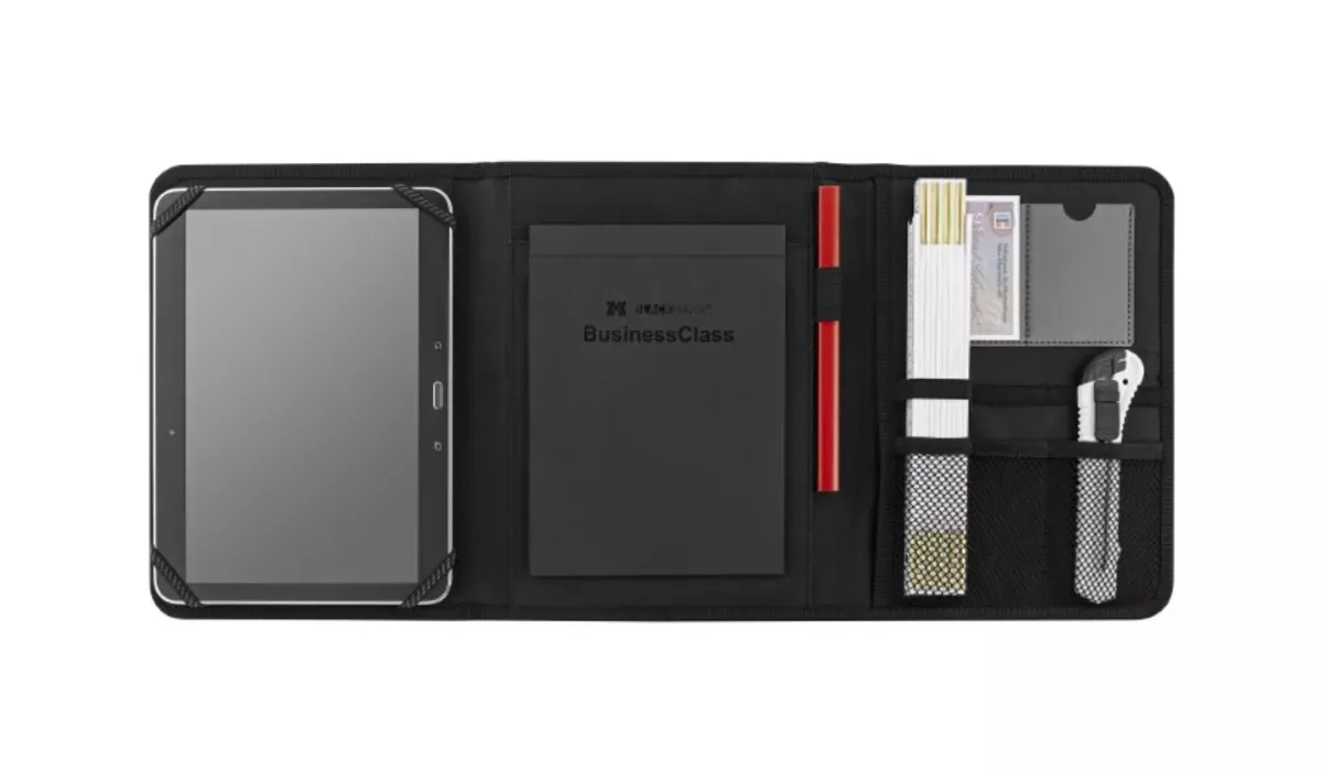 Handwerkermappe WorkOrganizer schwarz