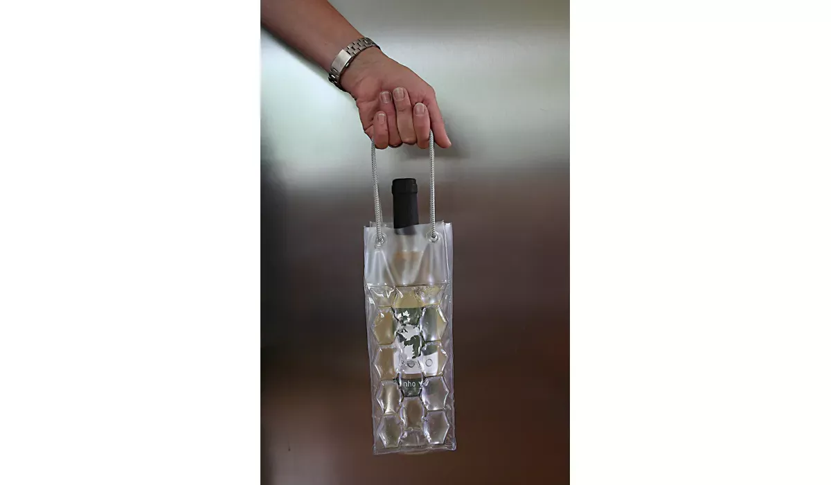 Bottle cooler Carry&Cool transparent