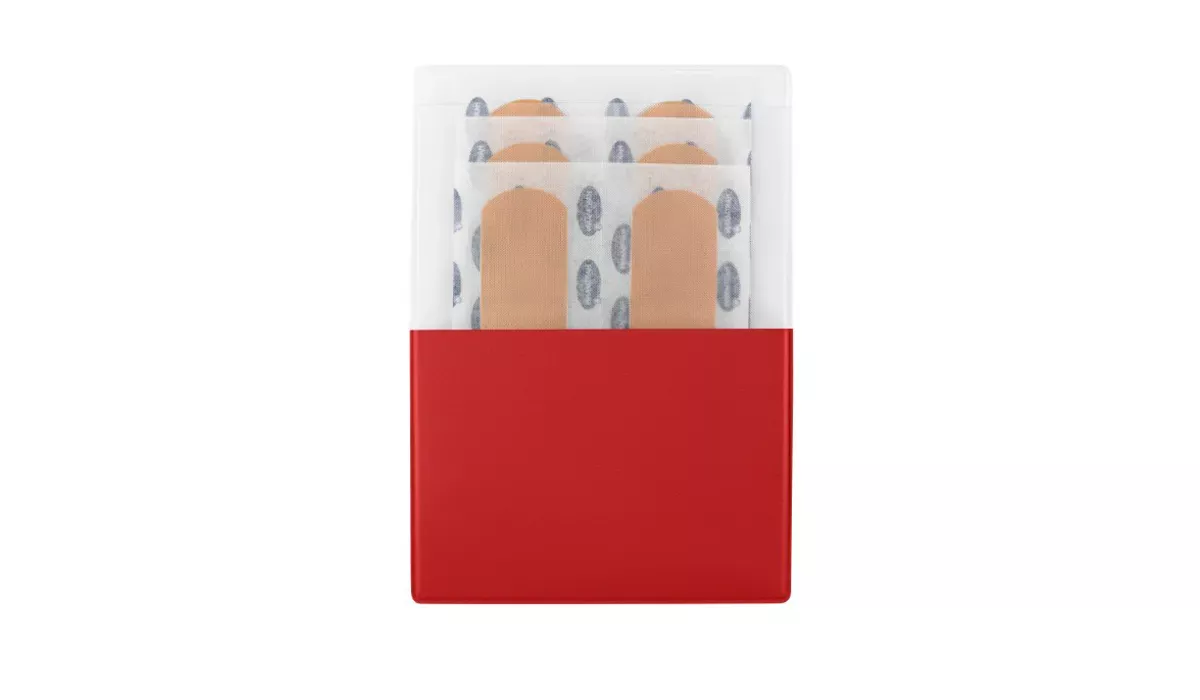Plaster Pencil Case PflasterM Normal Foil Red