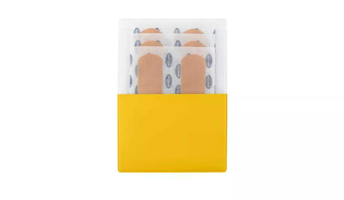 Plaster Pencil Case PflasterM Normal Foil Yellow