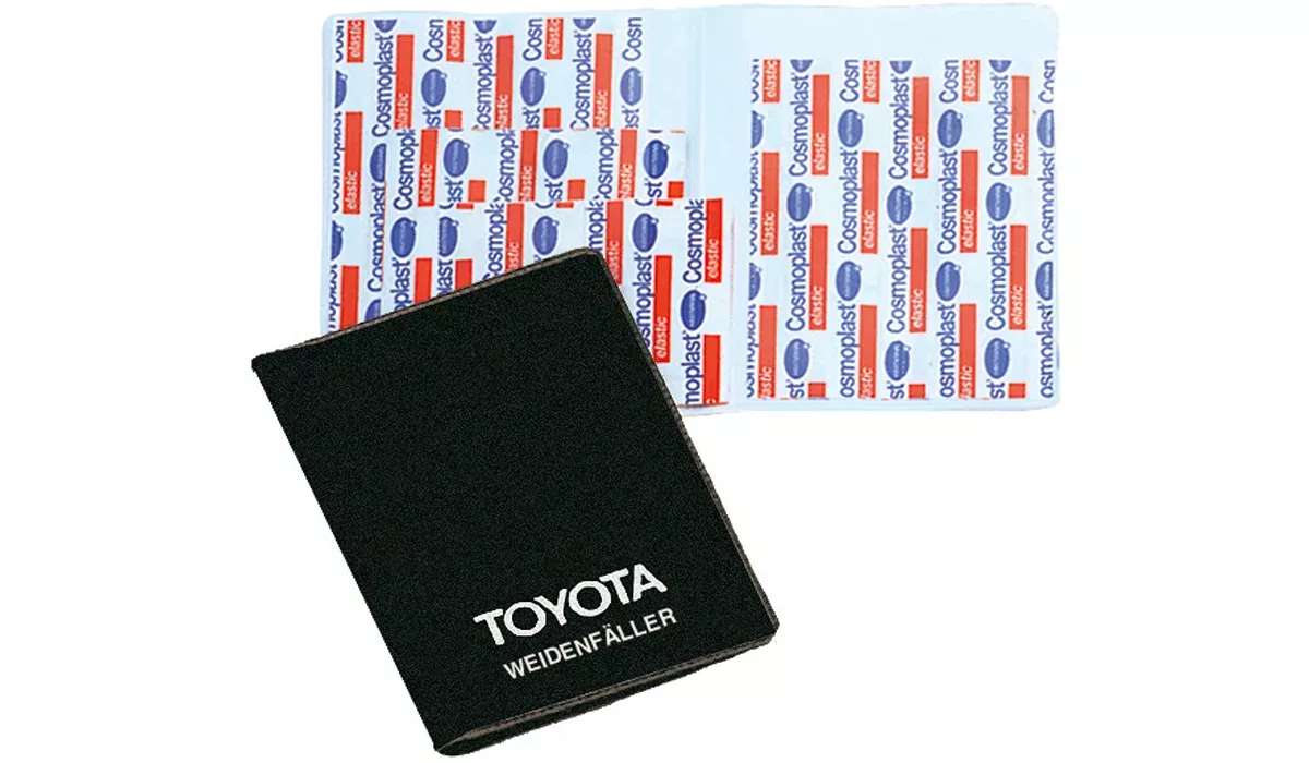 Pflastermäppchen PflasterL Normalfolie schwarz