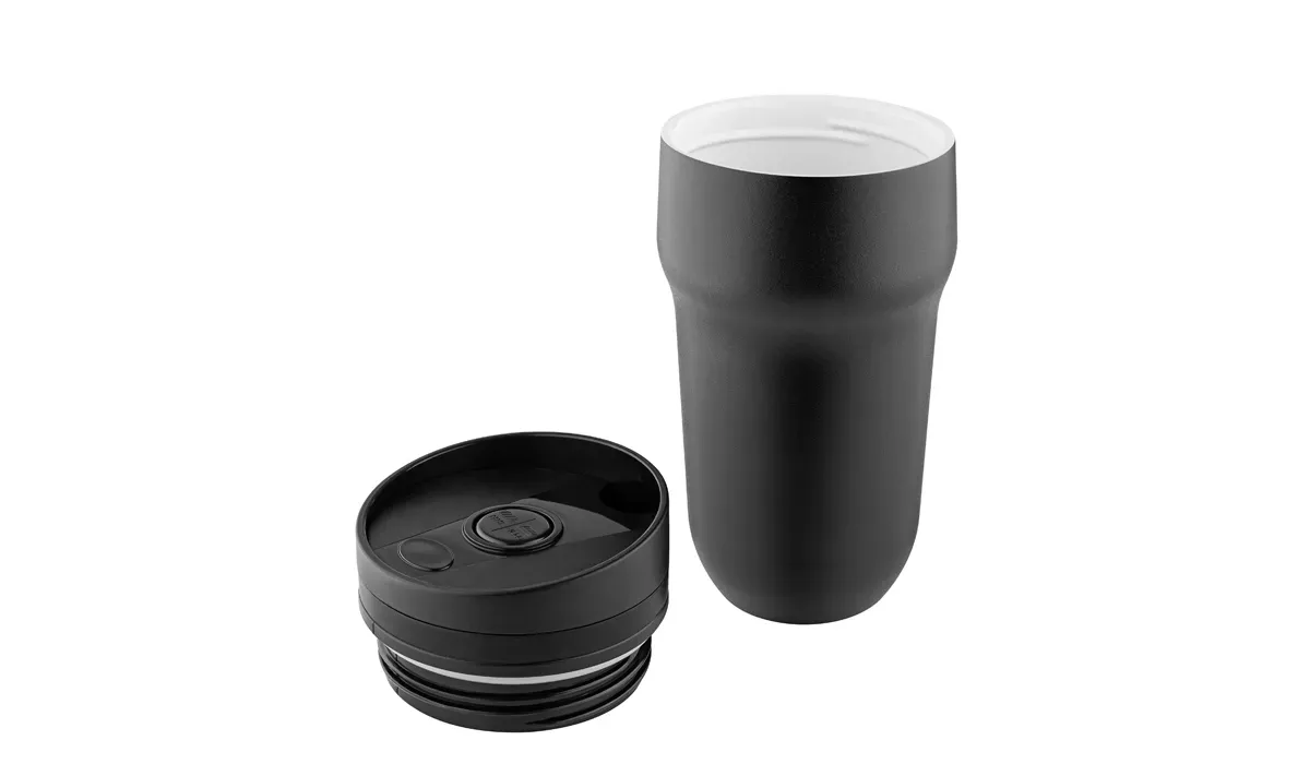 Thermo Mug CremaExtensaCeramica+ black
