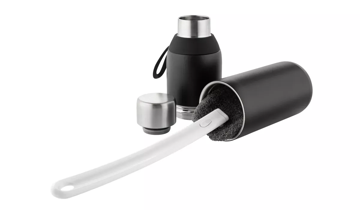 Thermobecher MultibottleFlexThermo schwarz/silber