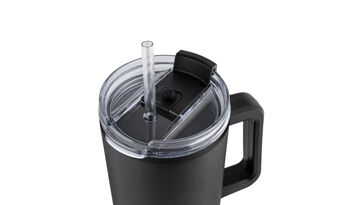 Trinkbecher CremaExtensaMaximaBudget schwarz