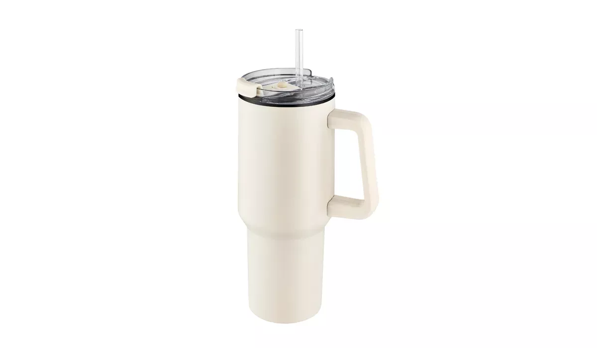 Trinkbecher CremaExtensaMaximaBudget weiß