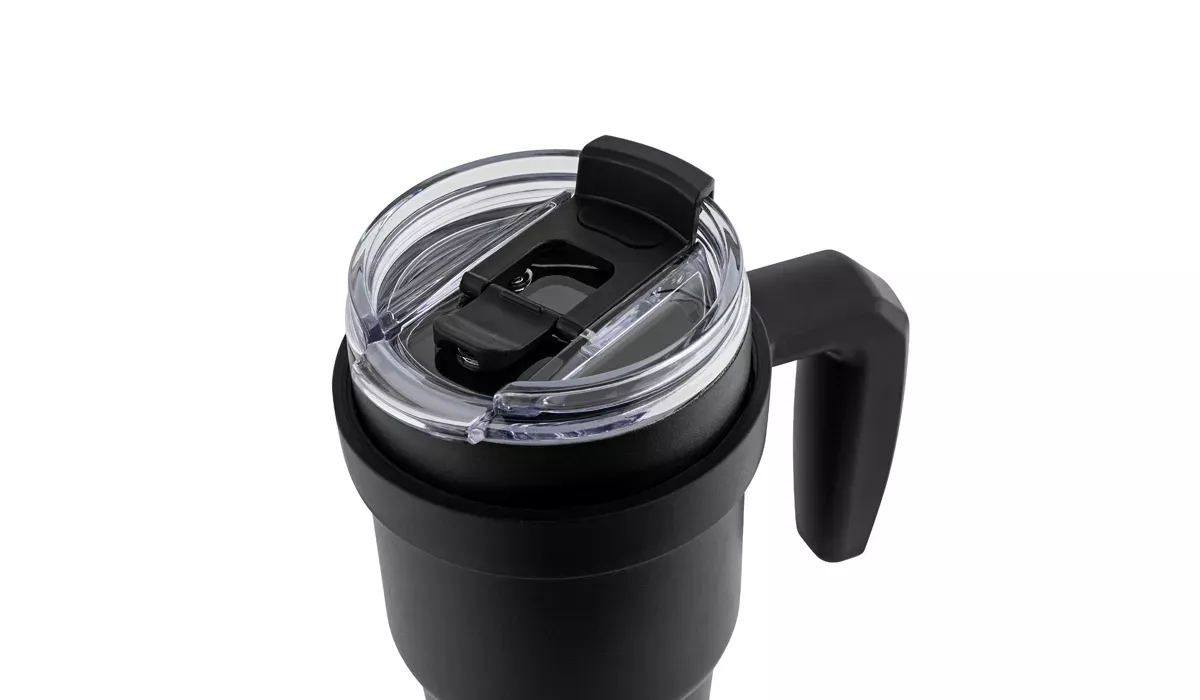 Thermobecher MyFlexiCeramic schwarz