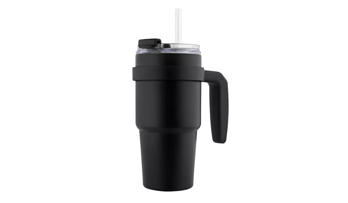 Thermobecher MyFlexiCeramic schwarz