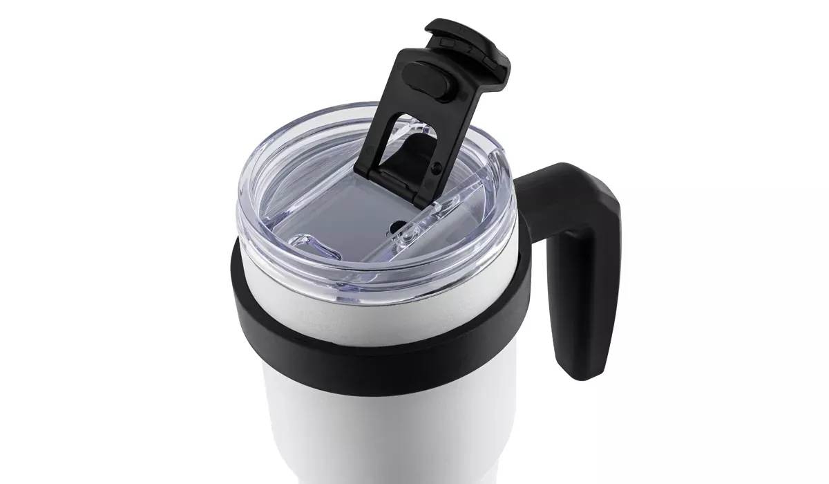 Thermobecher MyFlexiCeramic weiß