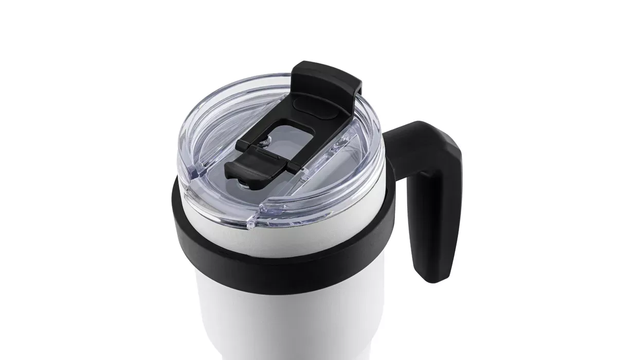 Thermobecher MyFlexiCeramic weiß