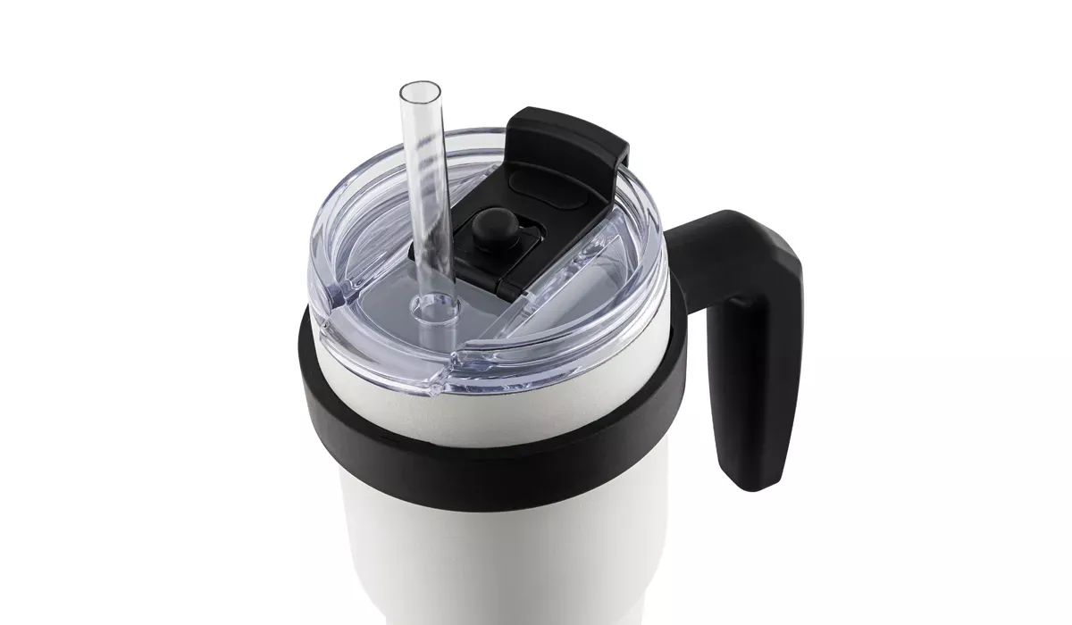 Thermobecher MyFlexiCeramic weiß