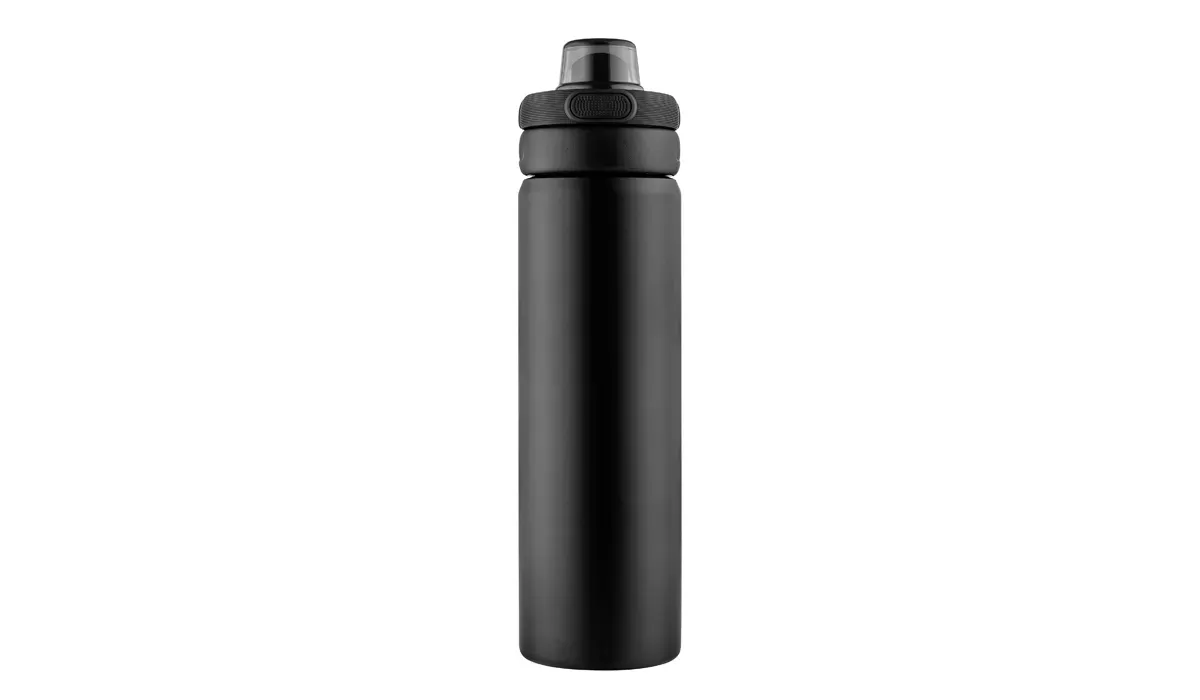 Sports and drinking thermo bottle HydraBoost black