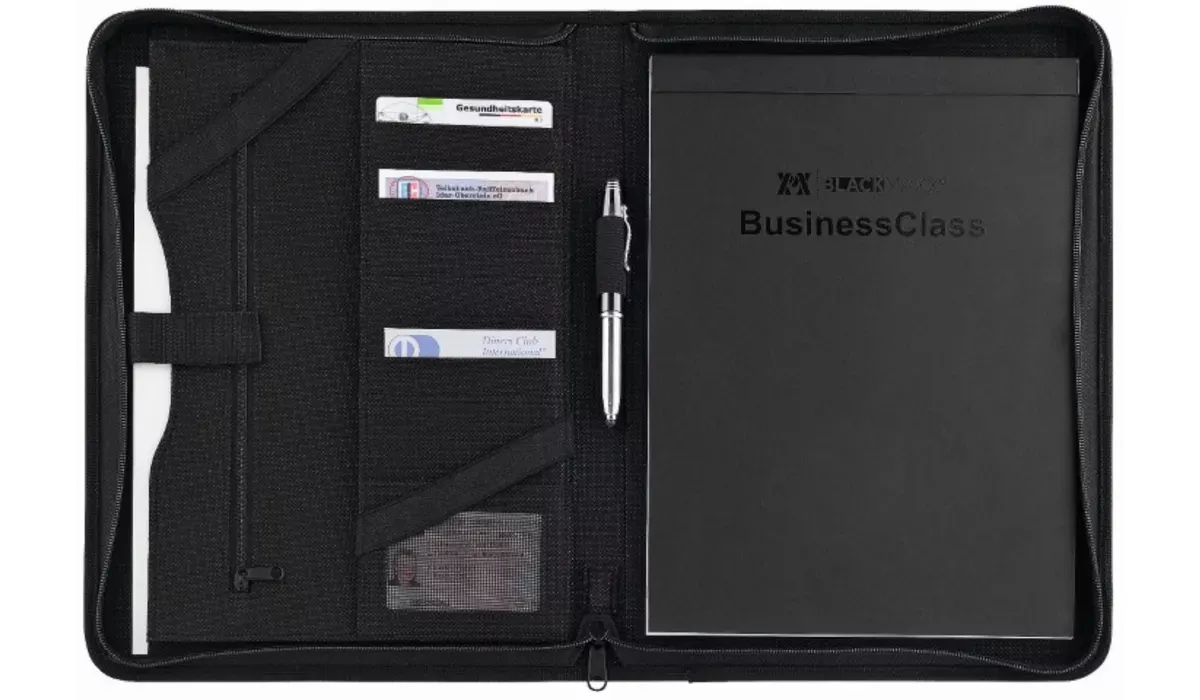 Schreibmappe Businessportefolio EconomyPlusA4 RV schwarz