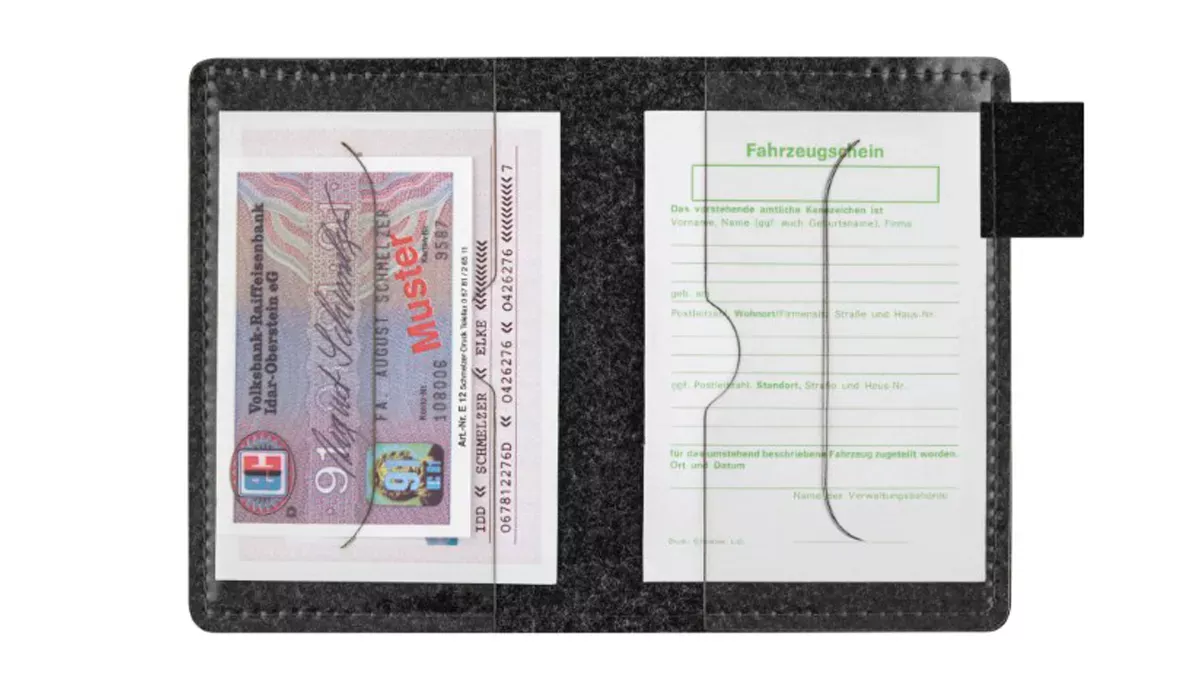 Ausweistasche EuFeltLineDrive