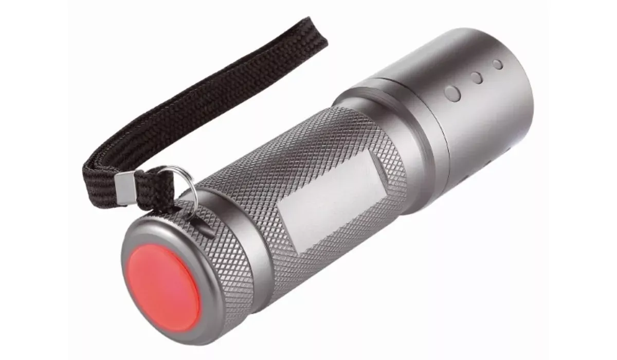 LED MegaBeam Flashlight Safe2GoCompact titan