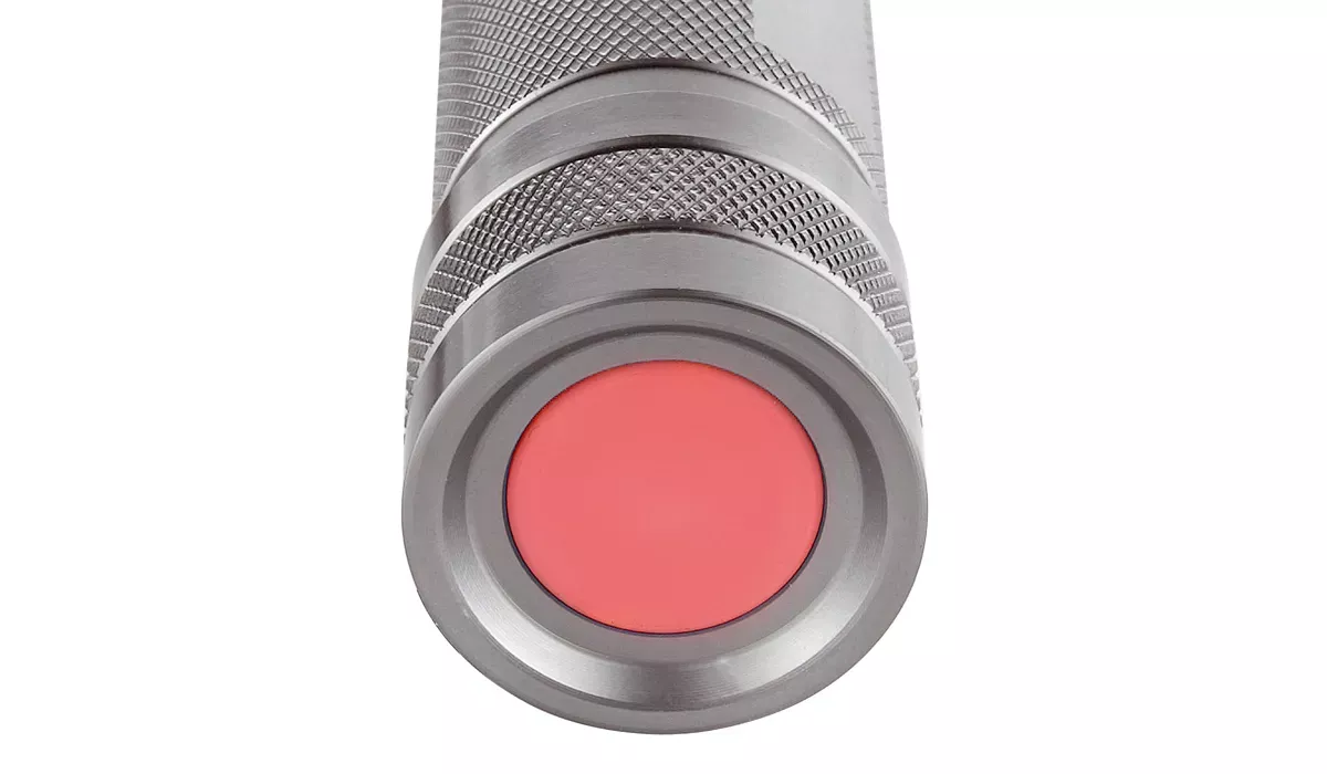 LED MegaBeam Flashlight MultiPower3Watt titanium