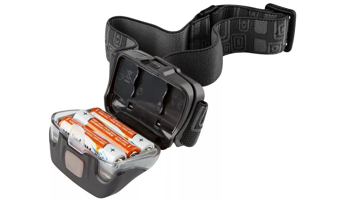 LED MegaBeam Headlamp TopCOB black