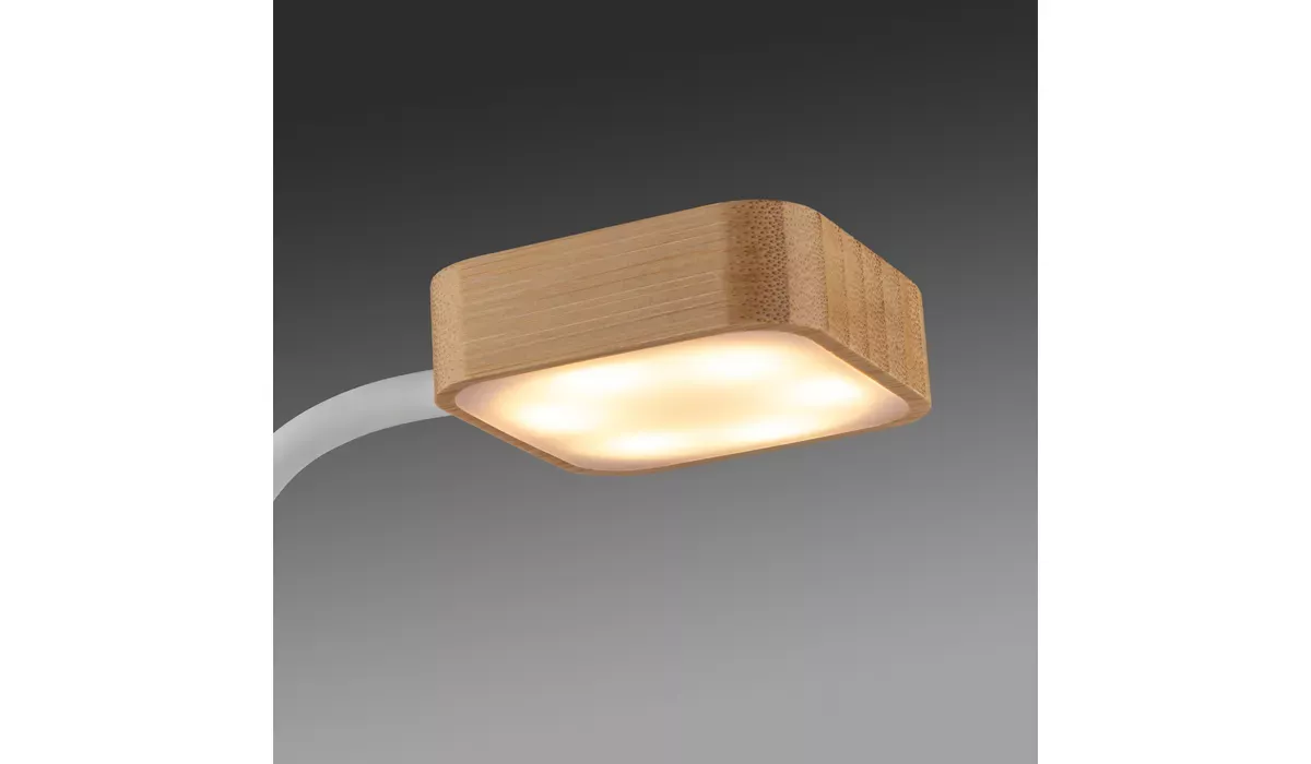 Tisch- & Ladeleuchte LumiBamboo