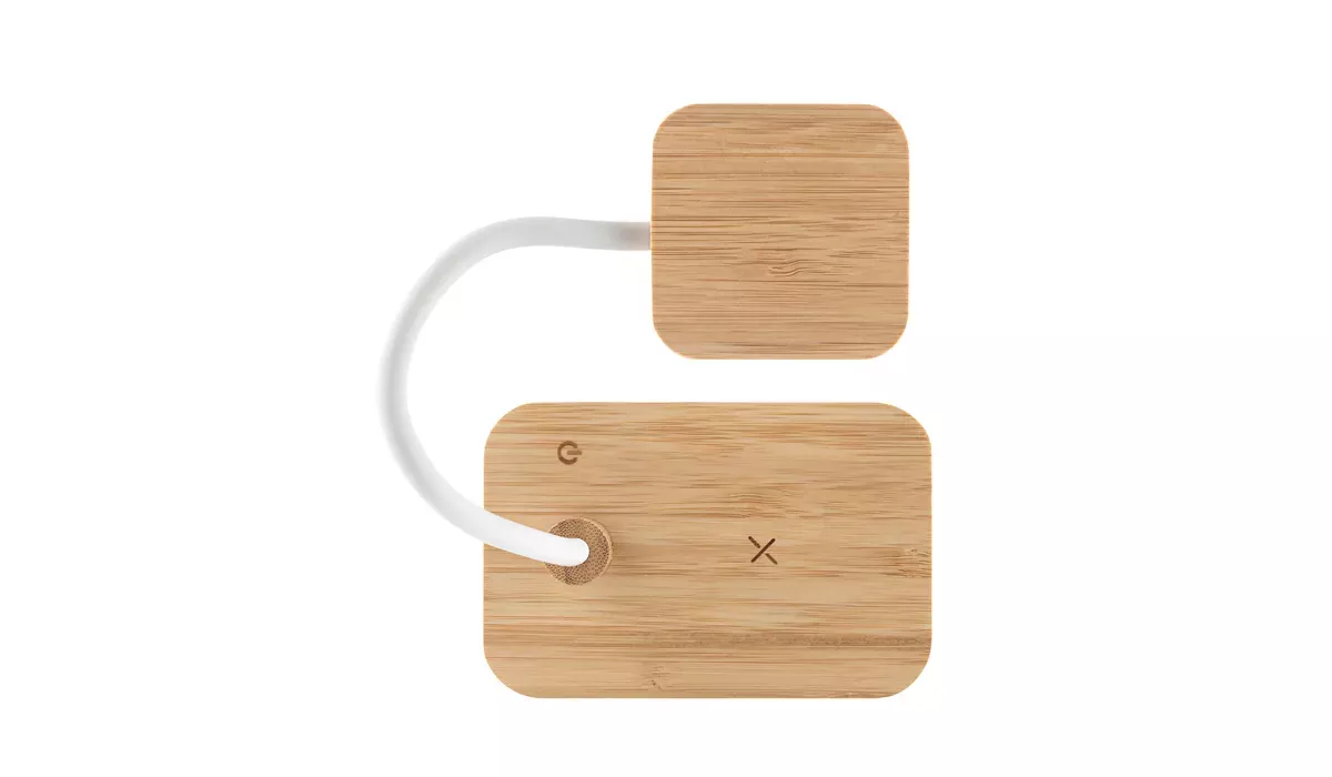 Tisch- & Ladeleuchte LumiBamboo