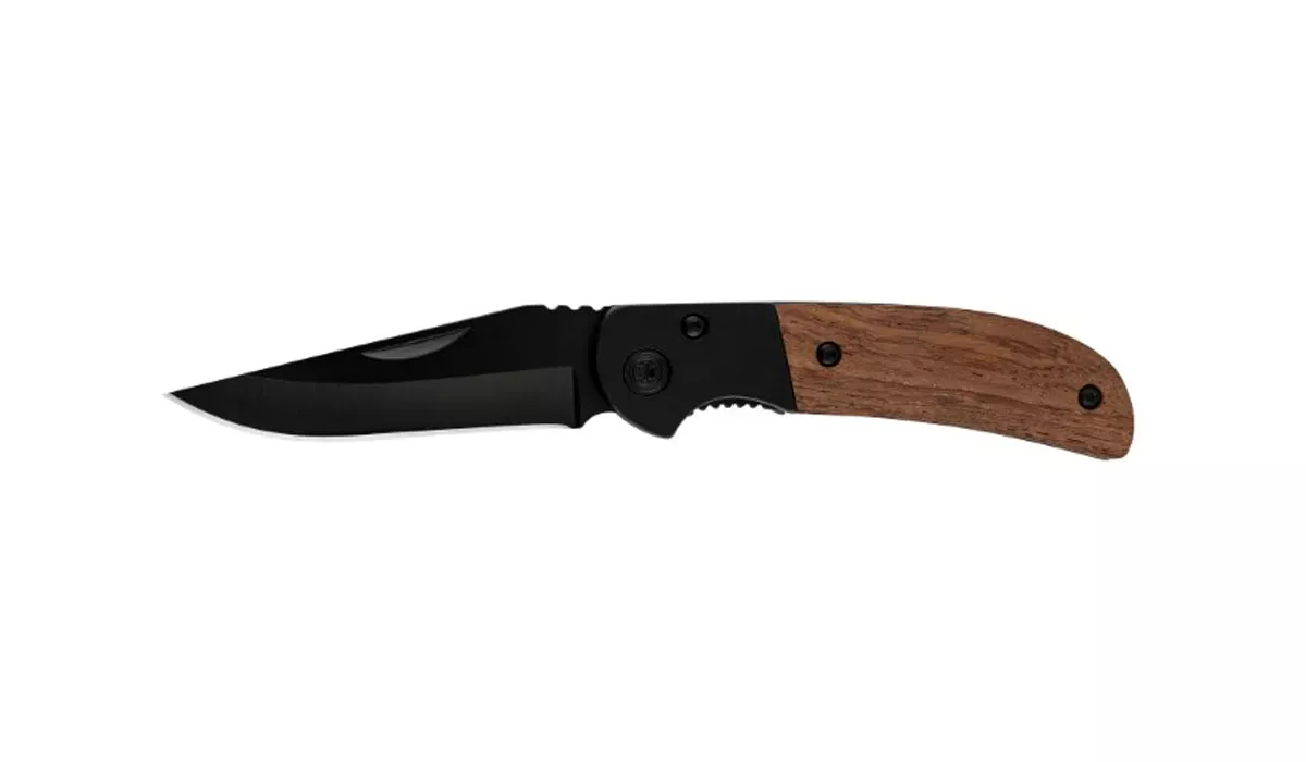 Pocket Knife Black&WoodCompakt black