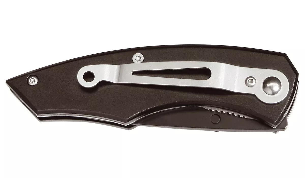 Taschenmesser SliderProCarbon silber