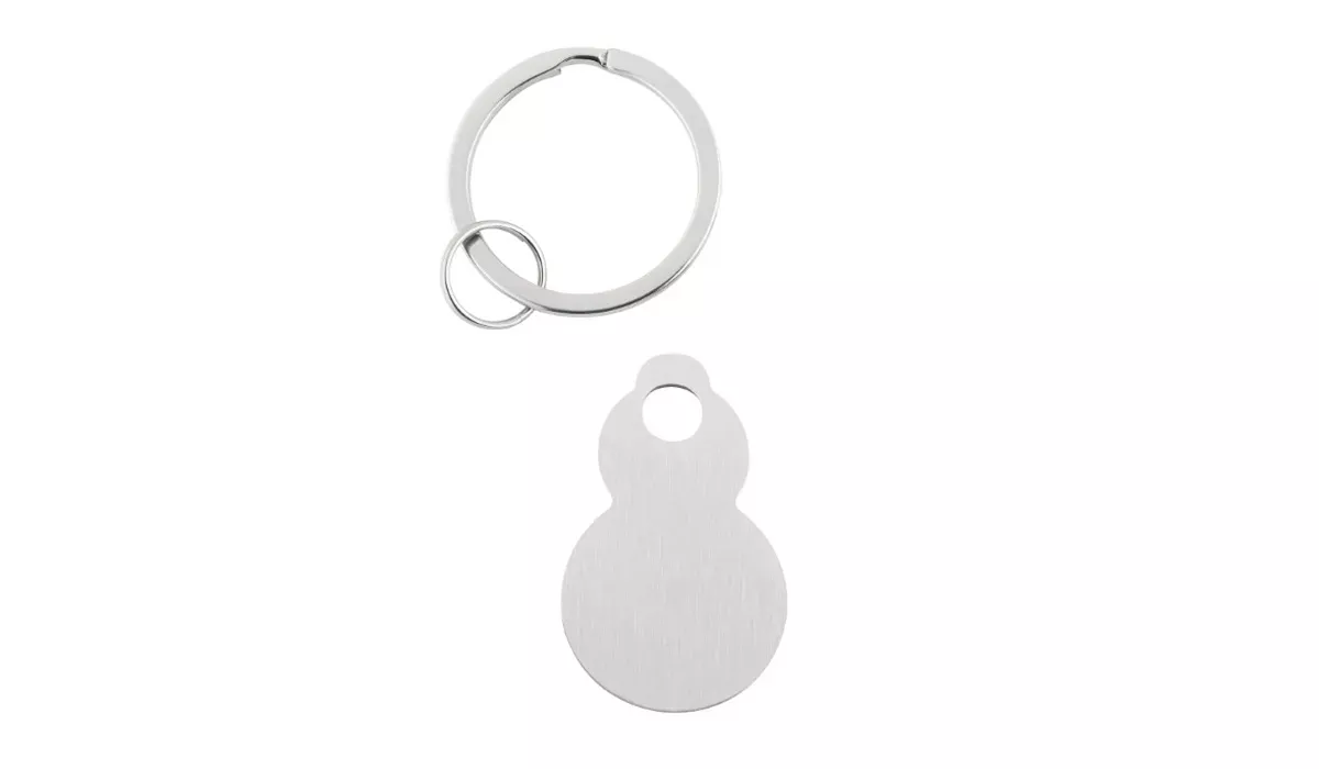 EK Keychain MiniStyle silver