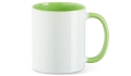 Tasse Funny - weiß/hellgrün