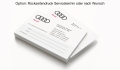 Appointment cards AUDI
