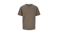 JACK & JONES - Canvas Tee BLK7526 - FALCON BROWN