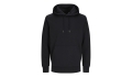 JACK & JONES - Cosy Hoodie Blk3902 - black