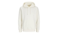 JACK & JONES - Cosy Hoodie Blk3902 - egret offwhite