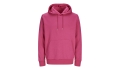 JACK & JONES - Cosy Hoodie BLK3902 - FUCHSIA ROSE