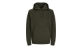 JACK & JONES - Cosy Hoodie Blk3902 - rosin green