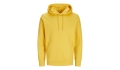 JACK & JONES - Cosy Hoodie BLK3902 - SPECTRA YELLOW