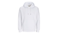 JACK & JONES - Cosy Hoodie Blk3902 - white