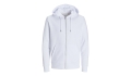 JACK & JONES - JACK & JONES - Day Zip Hooded Sweat BLK3907 - WHITE