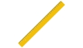 Lineal 30 cm-gelb