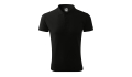 PIQUE POLO 203 Herren Polohemd - schwarz