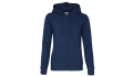 Ladies Authentic Hooded Sweat - navy
