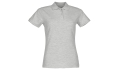 Ladies Premium Polo-Shirt - graumeliert