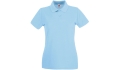 Ladies Premium Polo-Shirt - pastelblau