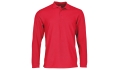 Premium Langarm-Polo Unisex - rot