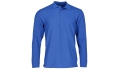 Premium Langarm-Polo Unisex - königsblau