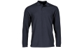 Premium Langarm-Polo Unisex - dunkle marine