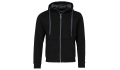Doubleface Kapuzen-Jacke Unisex - schwarz/carbon