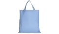 Baumwolltasche Classic mit zwei kurzen Henkeln - himmelblau