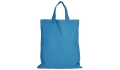 Cotton bag Midi with two short handles - light blue