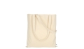 Tasche aus Organic-Baumwolle mit zwei langen Henkeln